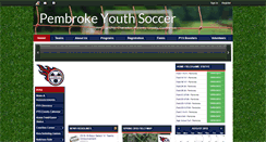 Desktop Screenshot of pembrokesoccer.org